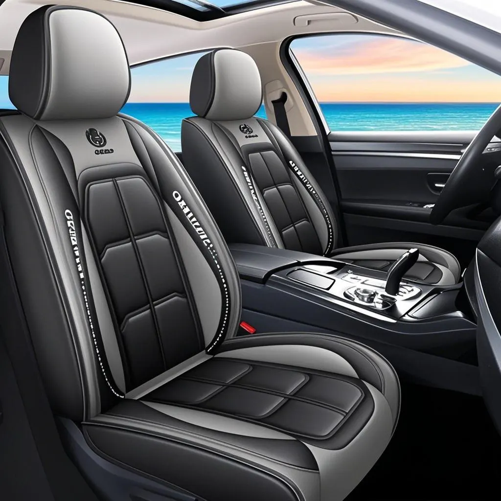 新款汽车座套全包座椅套PU皮坐垫罩四季通用汽车座垫